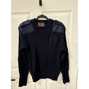 Vintage Approved U.S. Navy Wool Pull Over Sweater Large Howard Uniform Co USA